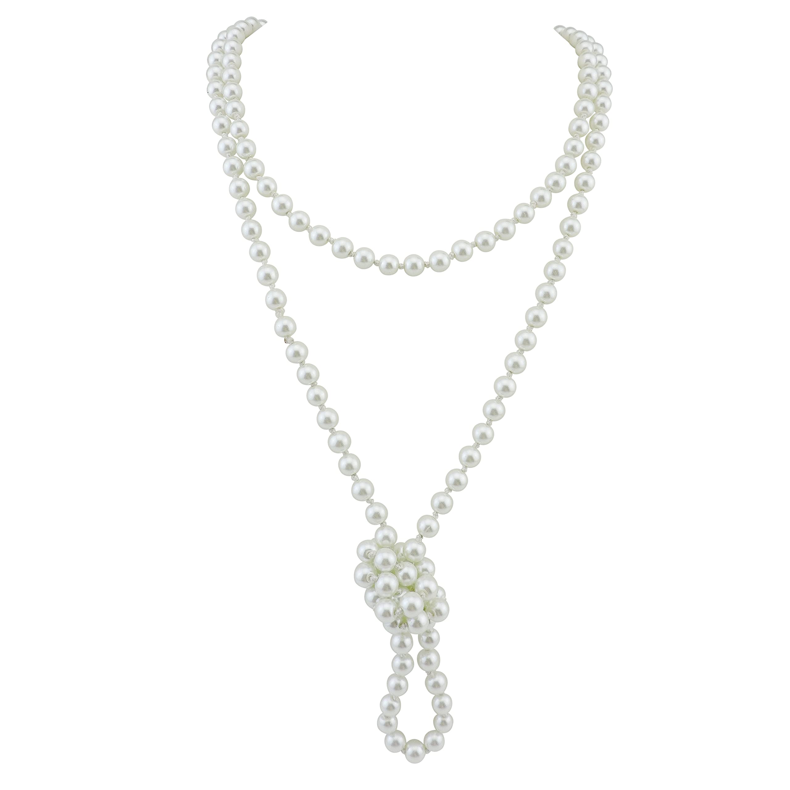 Handmade Crystal Pearl Collar Necklace for Women - Elegant Statement Jewelry with Swarovski Crystals | Perfect for Weddings, Parties & Special Occasions