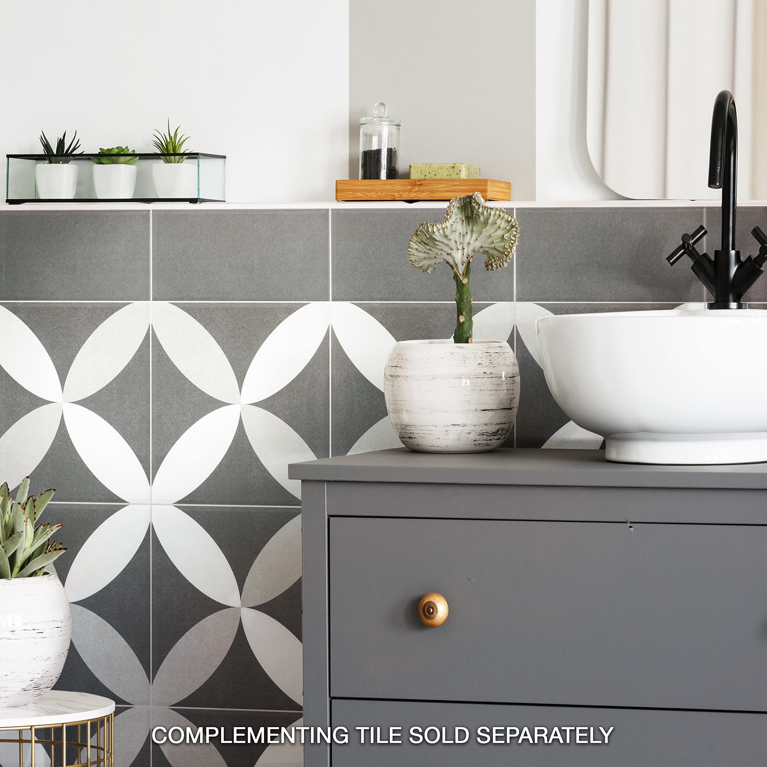 Merola Tile Twenties Petal 7-3/4