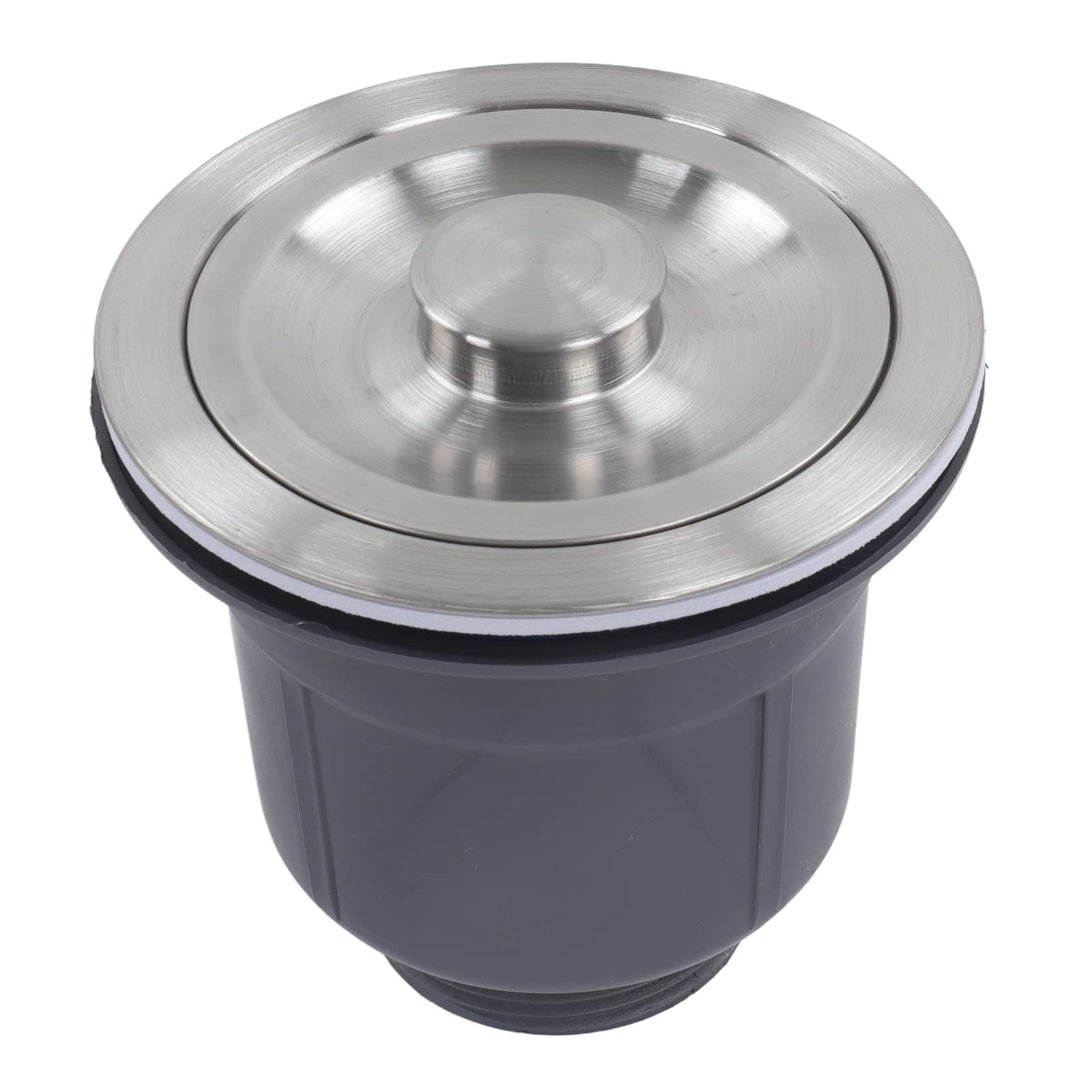 Kitchen Sink Double Hose Drain with Multiple Deodorizers, Fast Drainage Expandable Design, PP PVC Stainless Steel Materials for Kitchen Sinks - Ideal for Home and Commercial Use