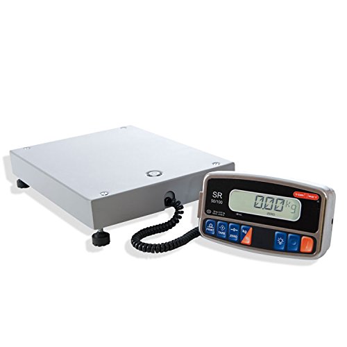 TORREY SR 50/100 Electronic Digital Shipping Scale - 100 lb Capacity with Large LCD Backlit Display - Perfect for USPS, UPS, FedEx Packages & E-commerce Shipping