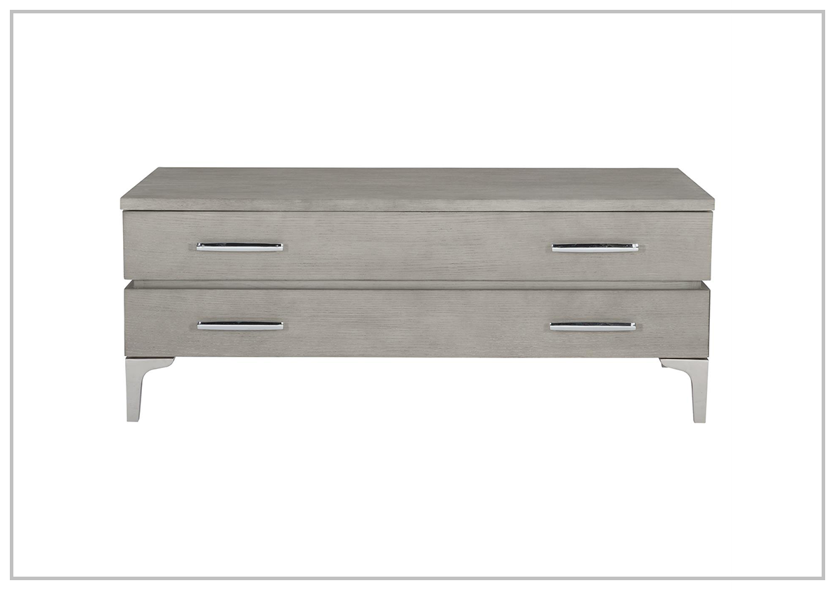 Bernhardt Whitley Cocktail Table - Solid Oak Finish - Elegant Living Room & Dining Room Furniture for Home Decor