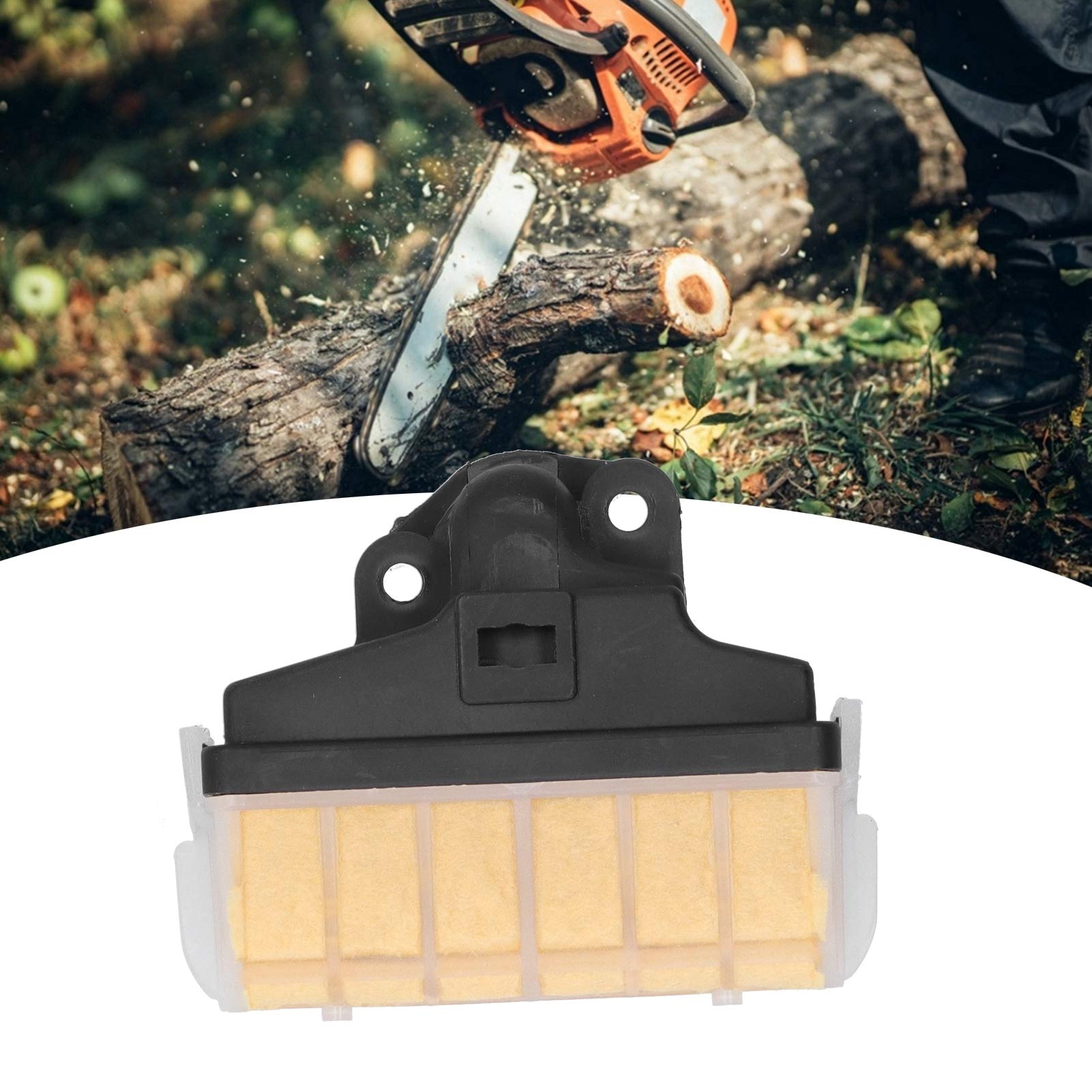 ASHATA Chainsaw Air Cleaner, Fuel Oil Filter & Ignition Plug Kit - Professional Carburetor Adjusting Tool for Stihl 021 023 025 Chainsaws - Perfect for Forestry Work, Tree Trimming & Landscaping Maintenance