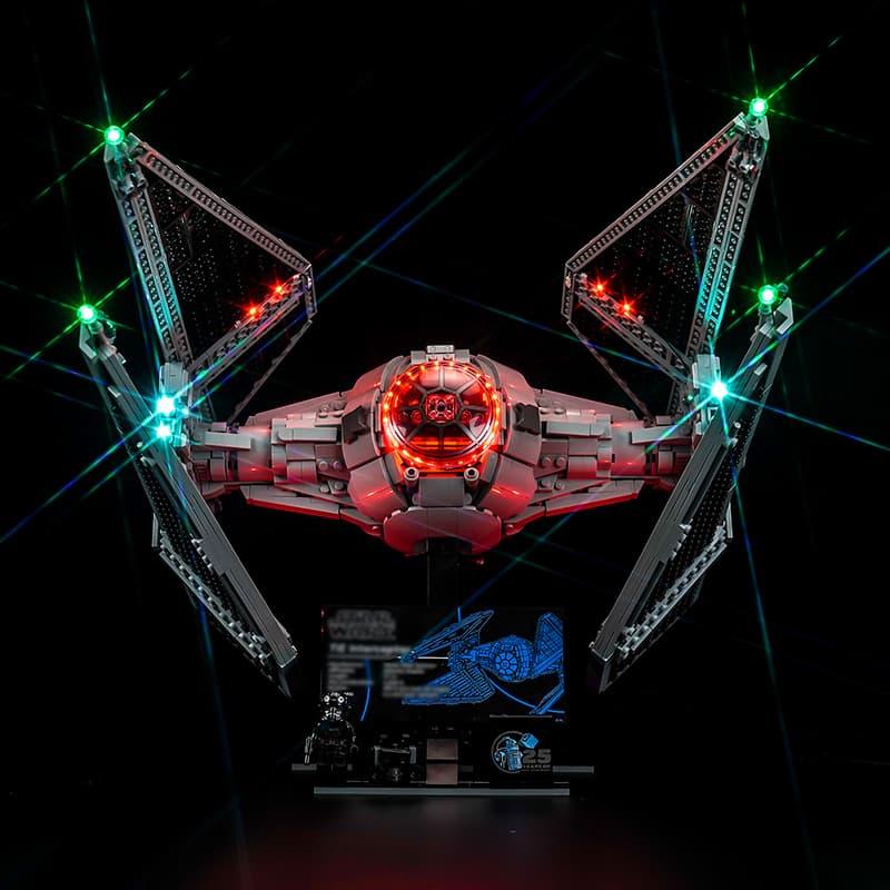LEGO Star Wars TIE Interceptor 75382 Light Kit - LED Lighting Set for Model Building & Display - Perfect for Home Decor, Gift & Collection Showcase
