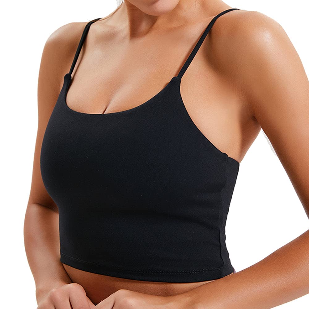 Willit Women's Padded Sports Bra - High Impact Support Yoga Bra for Running, Fitness, Workout & Gym - Breathable Athletic Top for Active Women - Perfect for Yoga, HIIT, CrossFit & Daily Wear