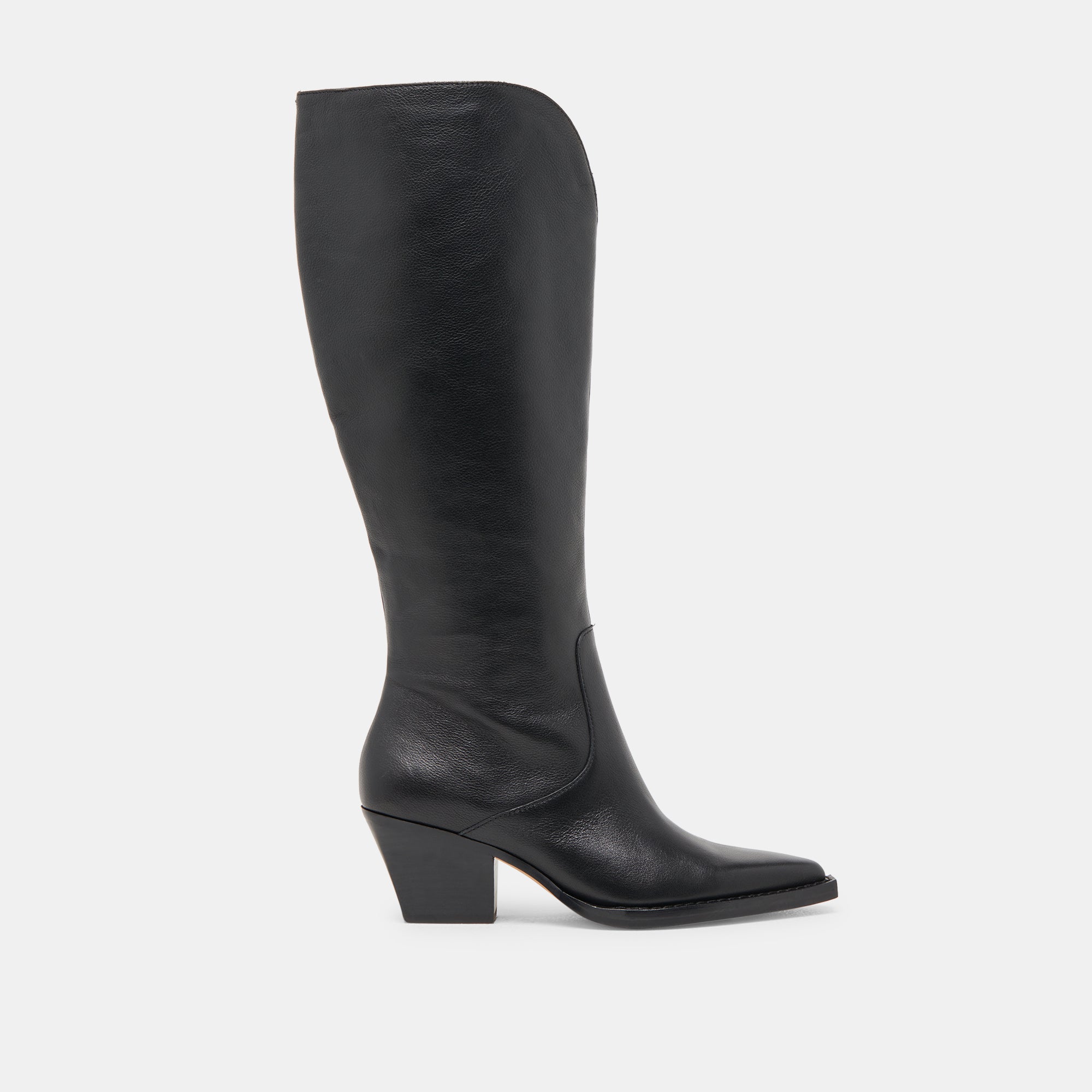 RAJ Extra Wide Calf Boots for Women - Black Leather Ankle Boots for Comfort & Style | Perfect for Work, Casual Outfits & Winter Wear