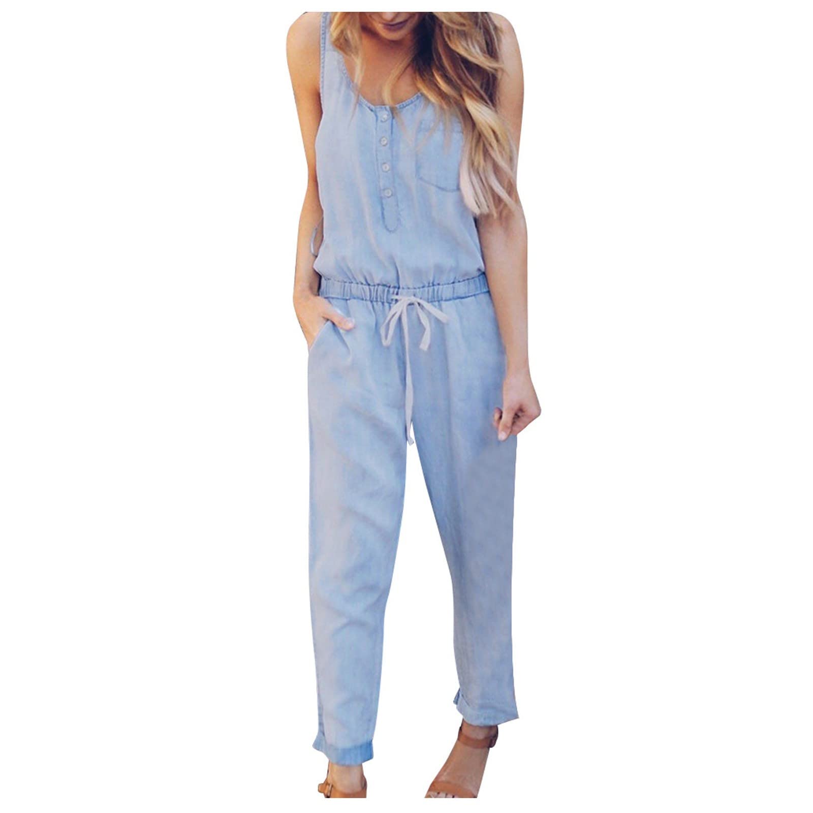 VEZAD Women's Chiffon Short Sleeve Bodycon Jumpsuit - Sexy Clubwear Party Romper Playsuit for Night Out, Bachelorette & Cocktail Dresses