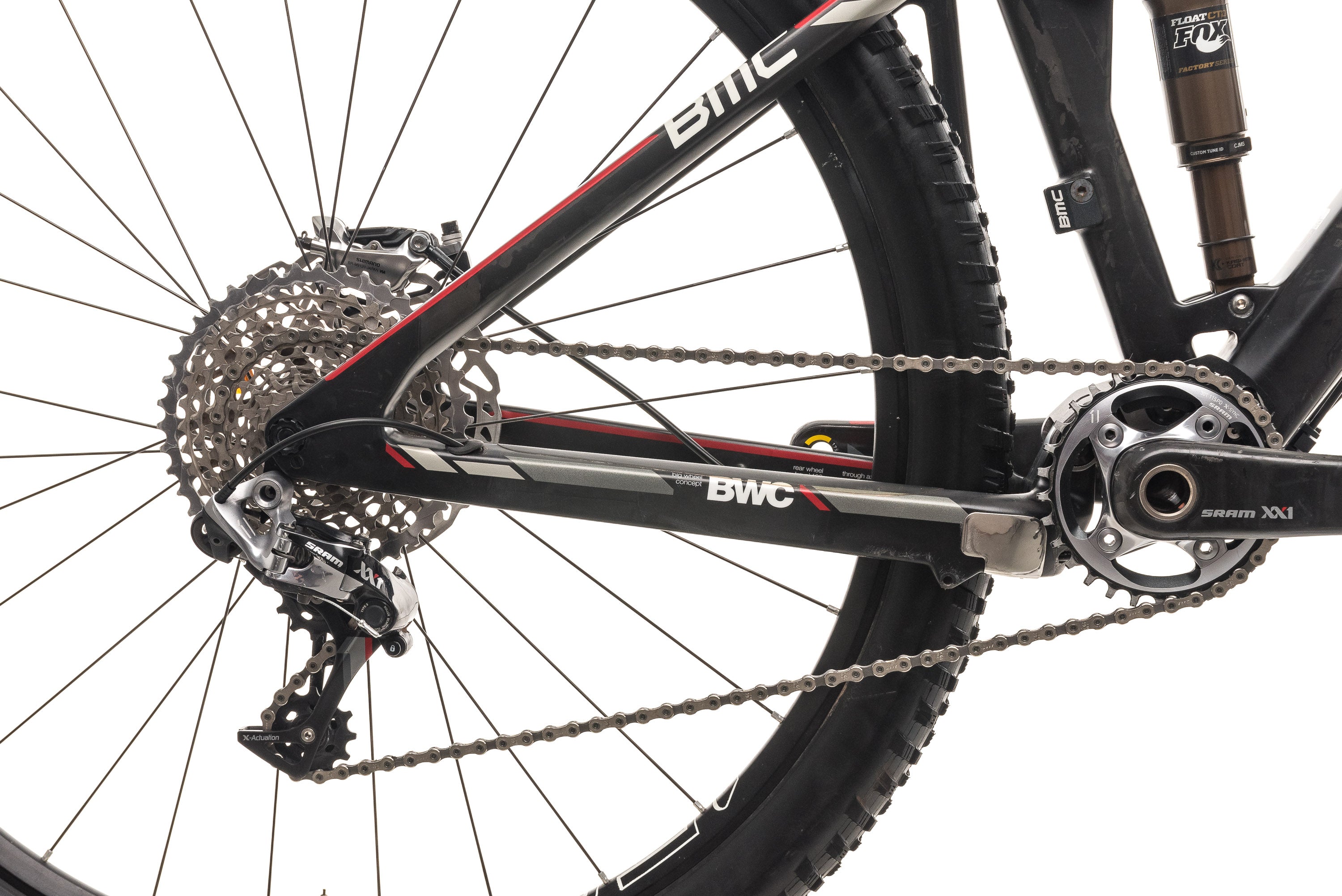 BMC Fourstroke FS01 Mountain Bike 2015 - Large Size for Men | High-Performance Trail & Cross-Country Cycling | Perfect for Mountain Adventures and Off-Road Racing