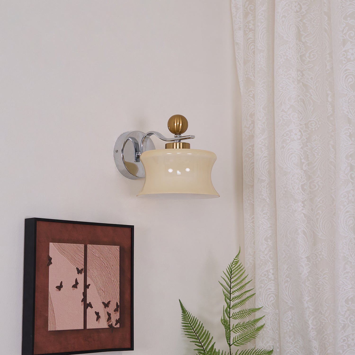 Adorn Wall Sconce - Modern LED Wall Light Fixture for Living Room, Bedroom & Hallway - Dimmable Indoor Lighting for Home Decor