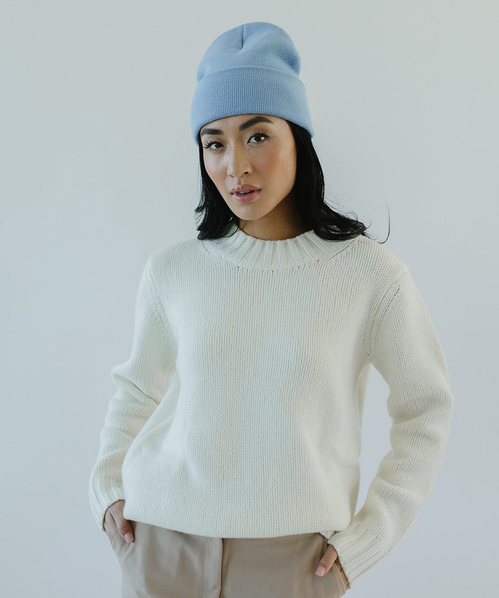 Shay Knit Beanie - Soft Winter Hat for Men & Women - Warm Stretchy Unisex Beanie for Cold Weather - Perfect for Skiing, Hiking, and Outdoor Activities