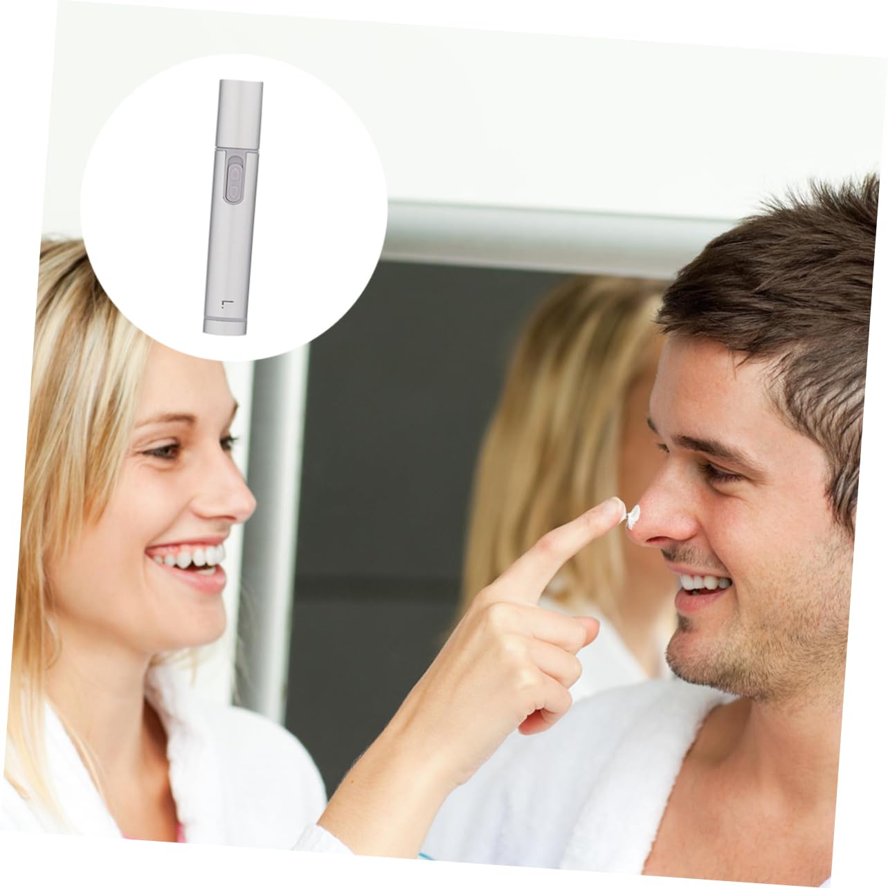 Premium Portable Electric Nose Hair Trimmer & Eyebrow Shaver - Rechargeable Facial Hair Clipper for Men & Women - Precision Grooming for Beard, Nose & Eyebrows - Perfect for Travel, Home & Personal Care Routines