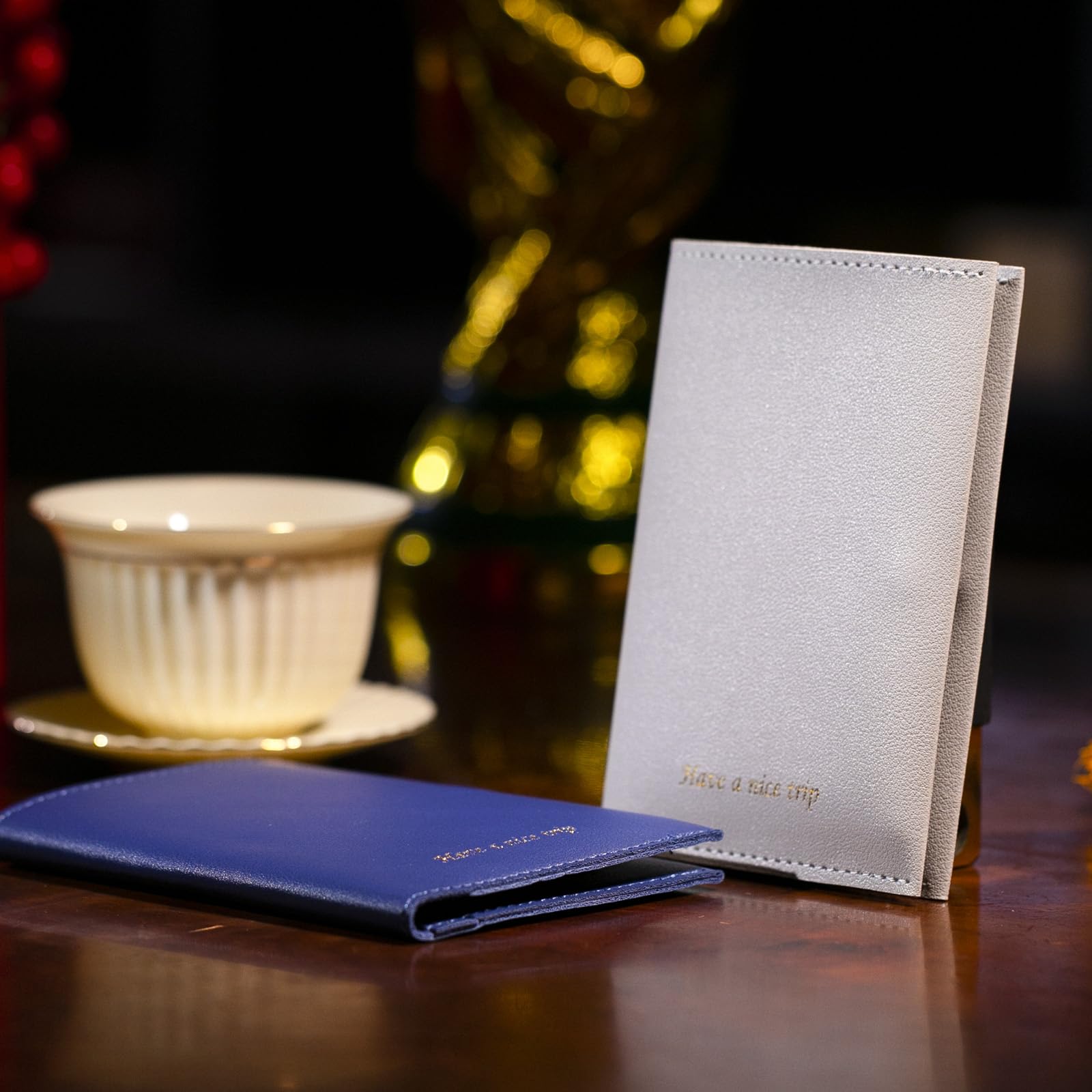 Premium RFID Blocking Passport Holder for Women & Men - Leather Travel Wallet Cover with Secure ID & Credit Card Slots - Perfect for Family Vacations, Business Trips & International Travel