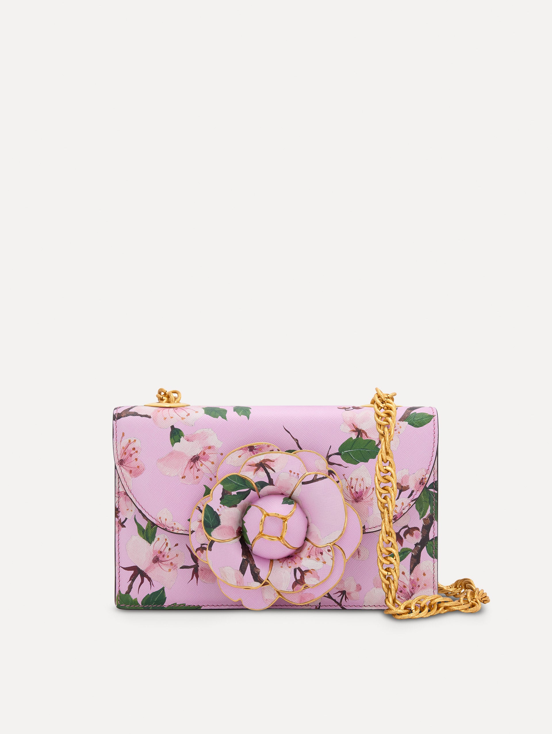 Cherry Blossom Printed TRO Bag - Stylish Waterproof Crossbody Purse for Women, Fashionable Floral Shoulder Bag for Daily Use, Travel & Shopping