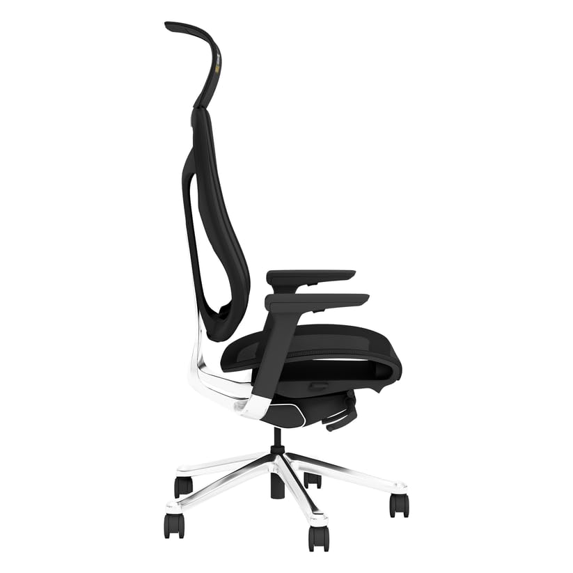 PhantomX Black Mesh Gaming Chair with Tampa Bay Buccaneers Helmet Logo - Ergonomic Office & Esports Chair for PC Gaming, Streaming, and Home Theater Comfort