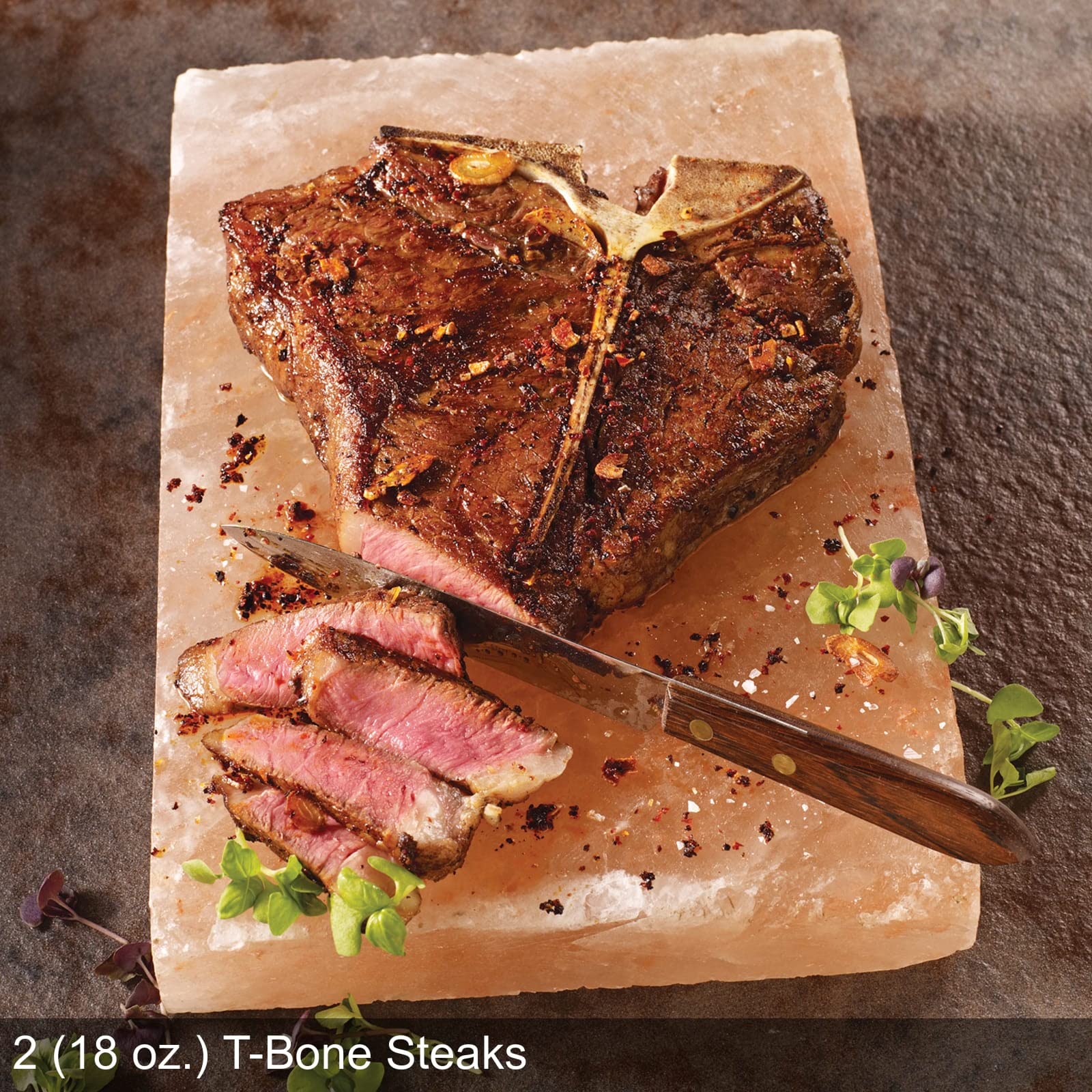 Omaha Steaks Deluxe T-Bone Dinner - Premium T-Bone Steaks, Lobster Bisque, Mini Lobster Grilled Cheese, Creamed Corn, Scalloped Potatoes & Caramel Apple Tartlets | Gourmet Steakhouse Meal for Special Occasions, Date Nights & Family Dinners