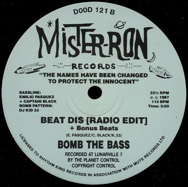 Bomb The Bass - Beat Dis 12