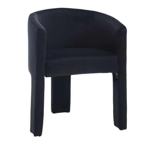 Velvet-black-solid Back