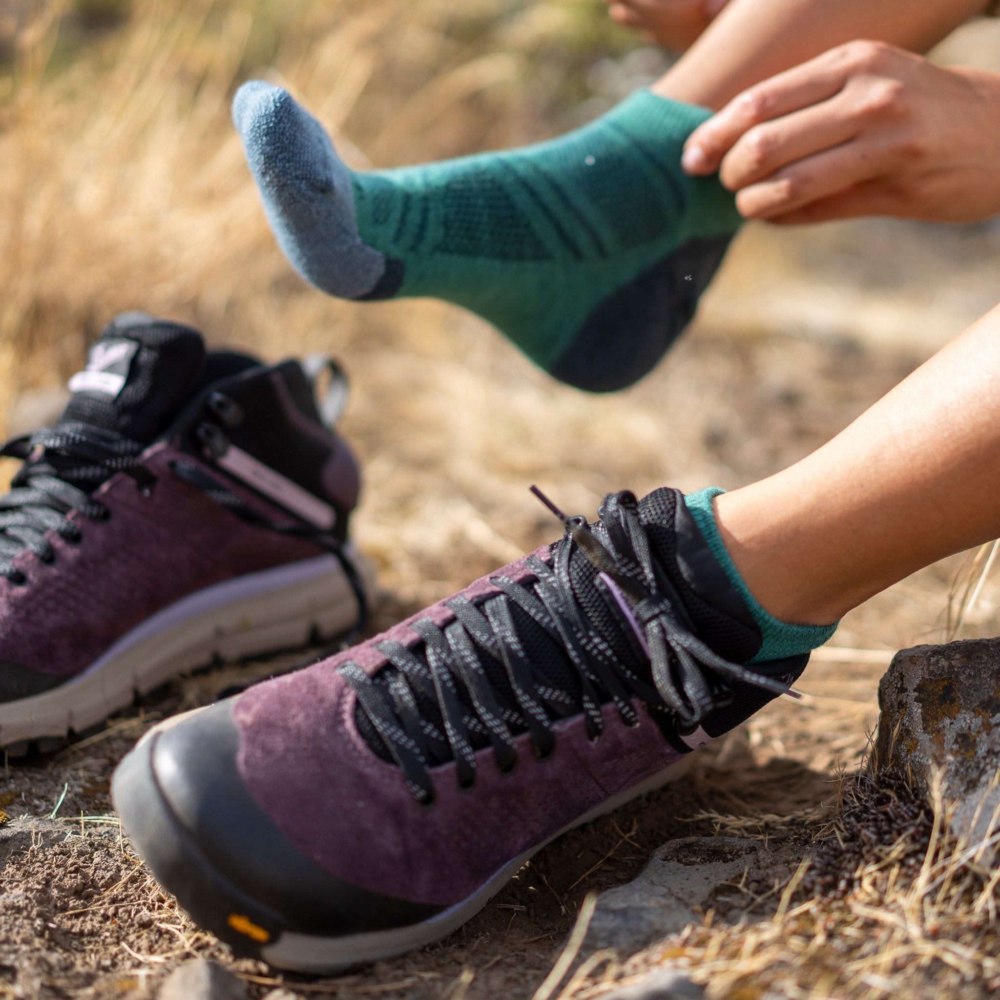 Women's Lightweight Hiking Socks - Breathable Ankle Socks for Trail Running, Backpacking & Outdoor Adventures - Perfect for Hiking, Camping and Travel Comfort
