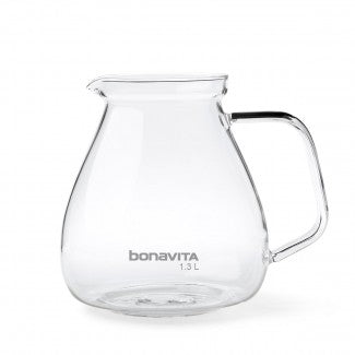Bonavita Replacement Glass Carafe with Lid - 34oz Coffee Carafe for Drip Coffee Makers - Heat-Resistant Borosilicate Glass - Perfect for Home, Office & Restaurants