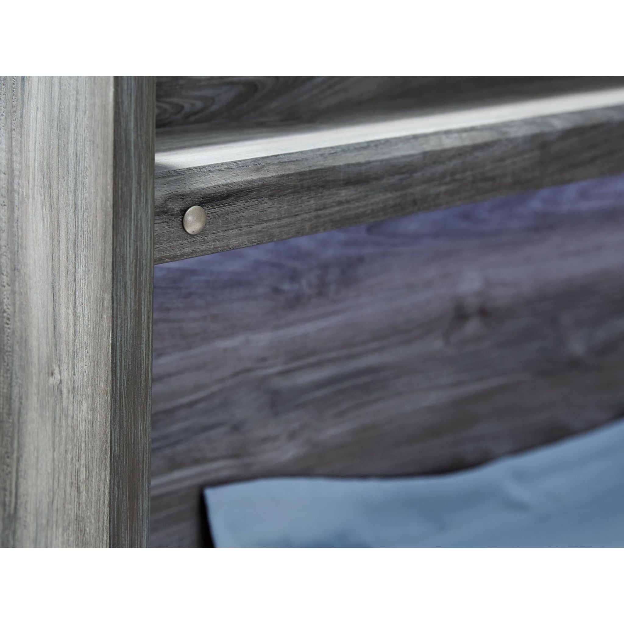 Baystorm Full Panel Headboard - Queen Size Upholstered Bed Headboard in Gray - Perfect for Master Bedroom, Guest Room & Apartment Decor