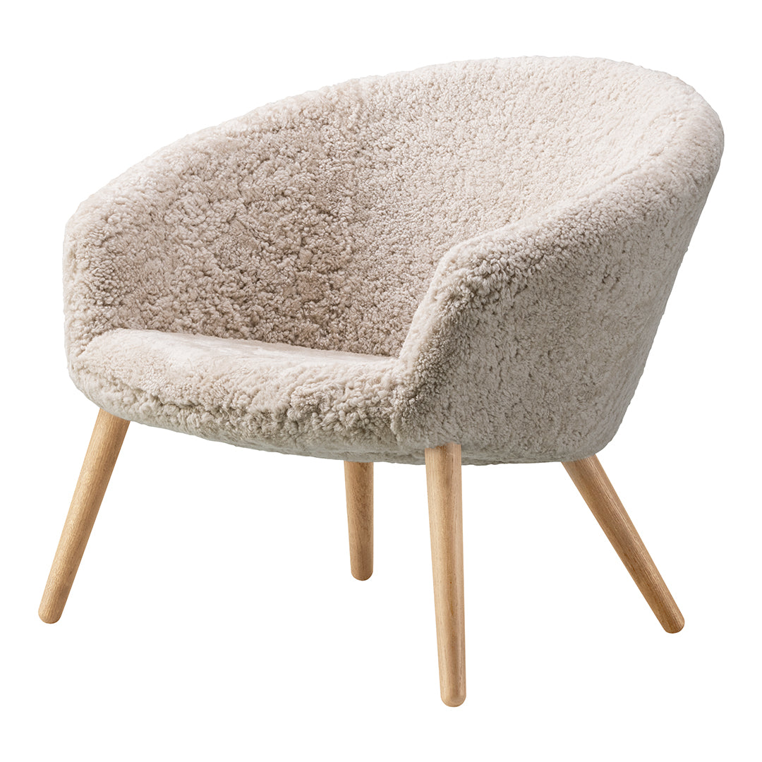Comfortable Ditzel Lounge Chair - Upholstered Modern Accent Chair for Living Room, Bedroom & Office - Perfect for Relaxing and Reading