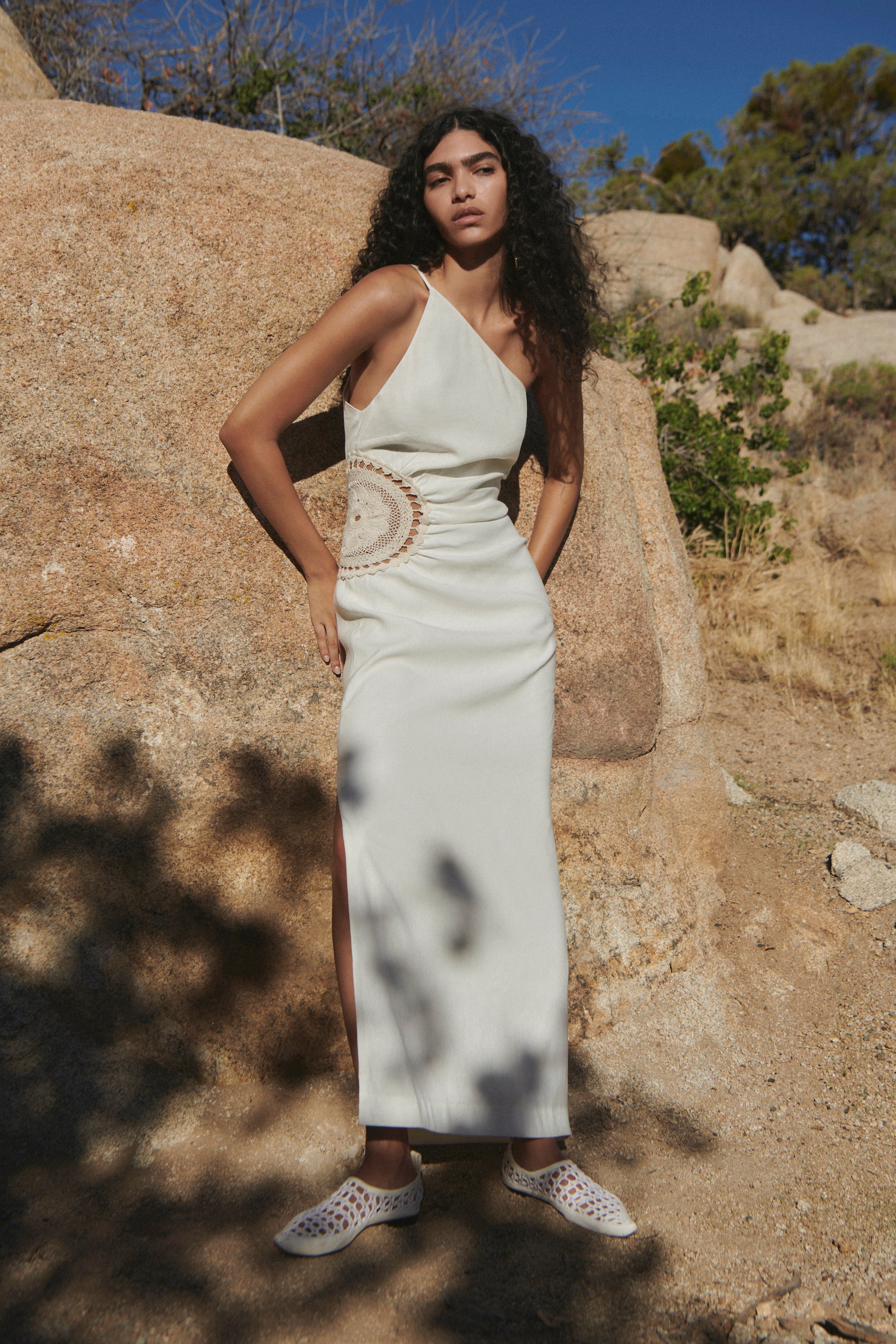 Elegant Atacama One Shoulder Dress for Women - Summer Beach Party & Evening Cocktail Wear
