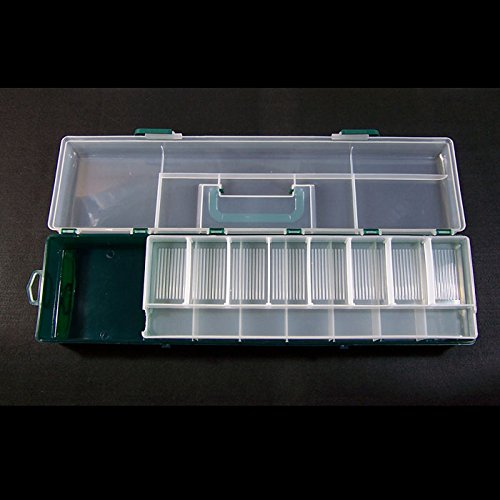 10-Piece Clear Bead Storage Box Organizer for Arts, Crafts & Sewing Supplies - Portable Tackle Case for Jewelry Making, Fishing & DIY Projects - Perfect for Home, Travel & Workshop Organization