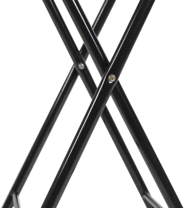 Foldable Serving Tray - CALEB Portable Folding Table Tray for Dining, Breakfast in Bed, Office Snacks & Outdoor Picnics