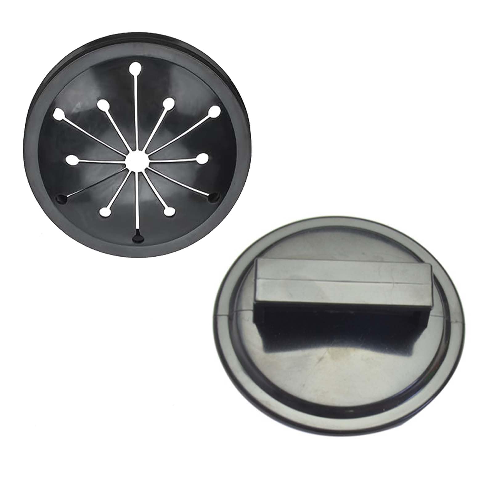 3 Inch Universal Rubber Garbage Disposal Splash Guard & Sink Stopper - Fits Whirlaway, Waste King, Sinkmaster & GE Models | Prevents Water Splashes & Food Waste Clogs for Cleaner Kitchen Sink