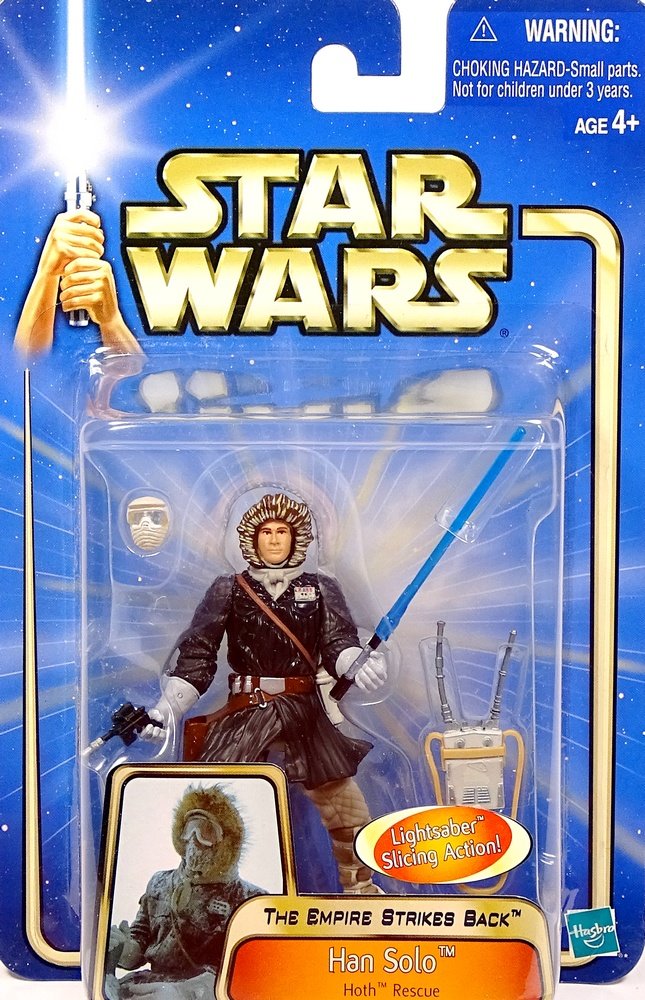 Star Wars Han Solo (Hoth Rescue) 3.75 Inch Action Figure - Collectible Toy for Fans, Gift for Kids & Adults | Display, Play, Cosplay & Movie Scenes Recreation