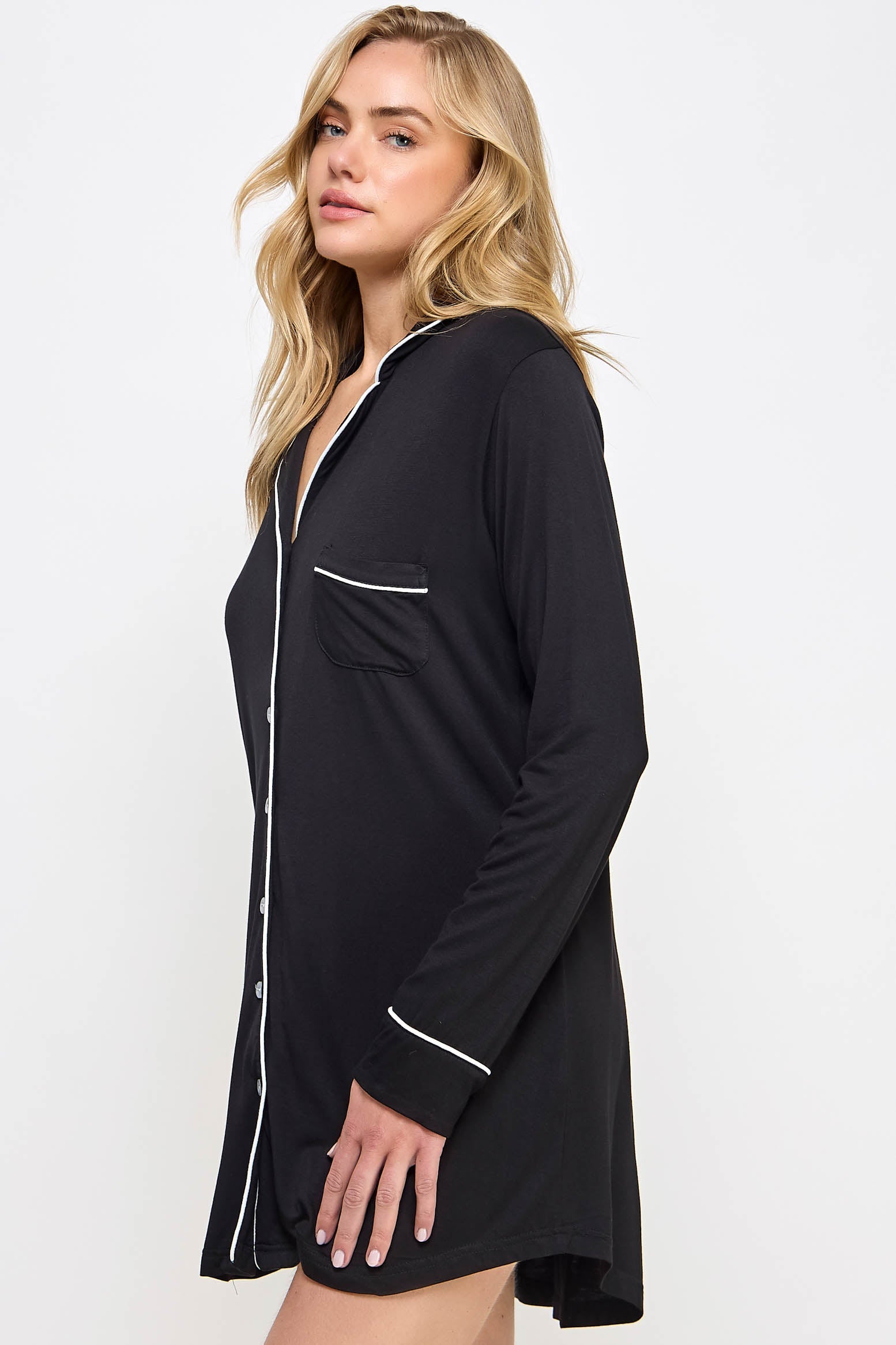 BeWicked Women's Mahina Sleep Shirt 2088 - Soft & Comfortable Nightwear for Lounge & Sleep - Perfect for Relaxing at Home or Sleepovers