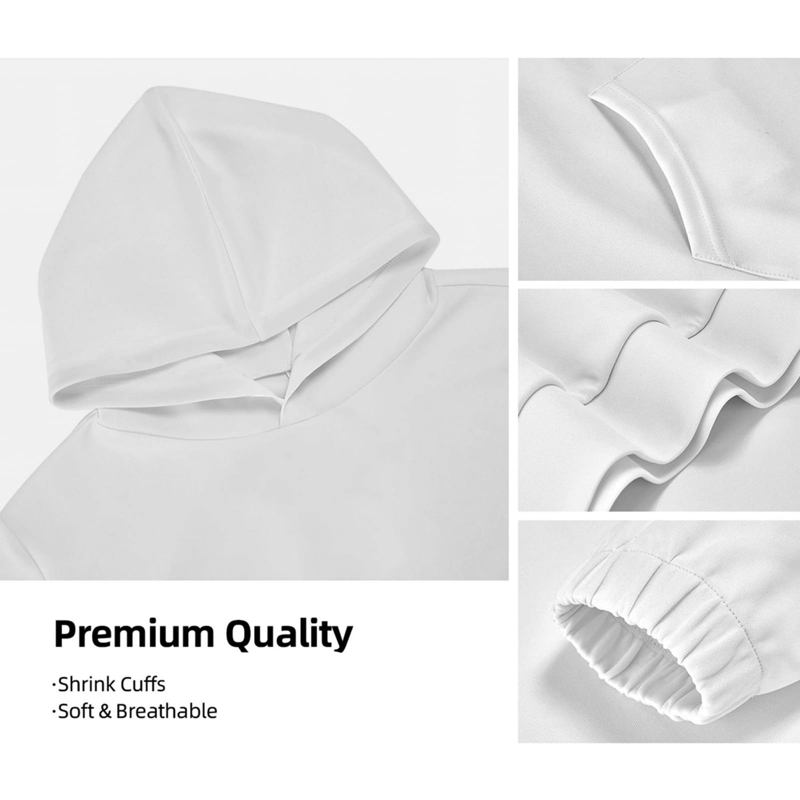 Lightweight Pullover Hoodie for Kids - Boys & Girls Soft Comfortable Sweatshirt for Daily Wear, Outdoor Sports & Casual Activities