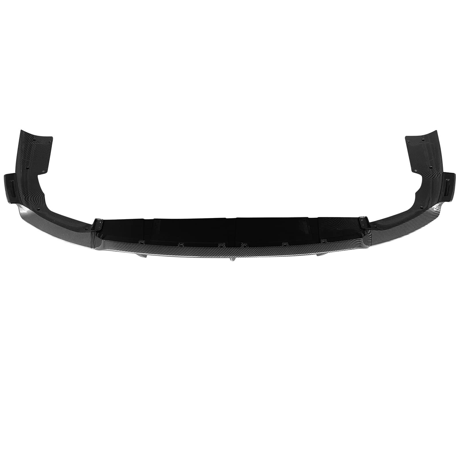 IKON MOTORSPORTS Rear Diffuser for 2020-2024 BMW X6 G06 M Sport - Carbon Fiber Style PP Bumper Lip Body Kit | Perfect for Performance Upgrade & Custom Styling