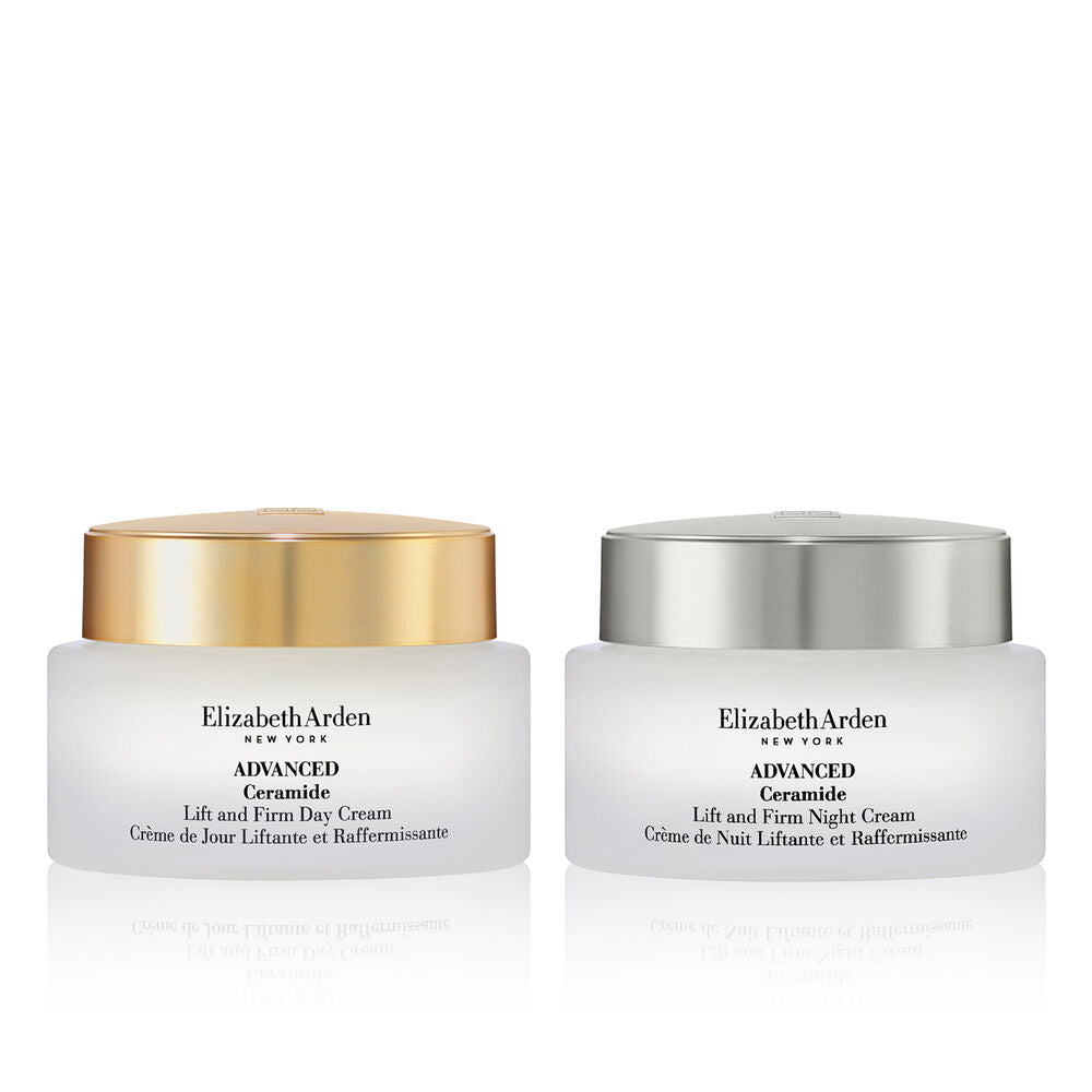 Premium Ceramide Lift & Firm Day & Night Cream Set - Anti-Aging Moisturizer for Wrinkles & Dry Skin | Day & Night Skincare Routine for Glowing Complexion
