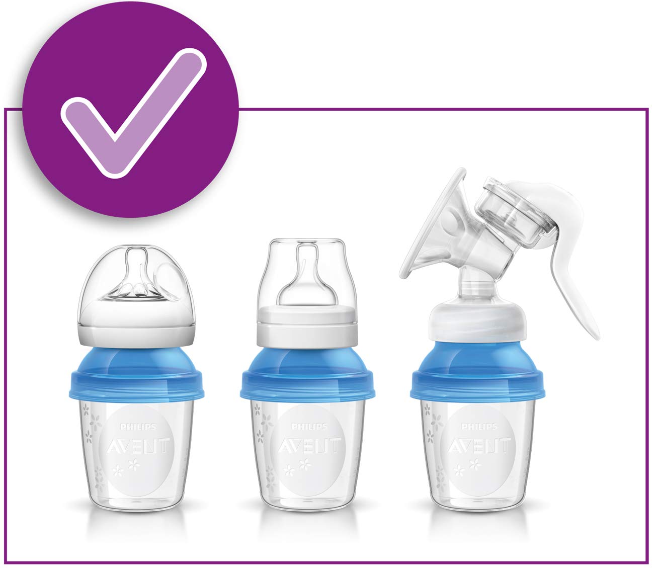 Philips AVENT Breast Milk Storage Cups and Lids - 10 Pack of 6oz BPA-Free Baby Bottles for Breastfeeding Moms | Perfect for Pumping, Storing, and Feeding on the Go