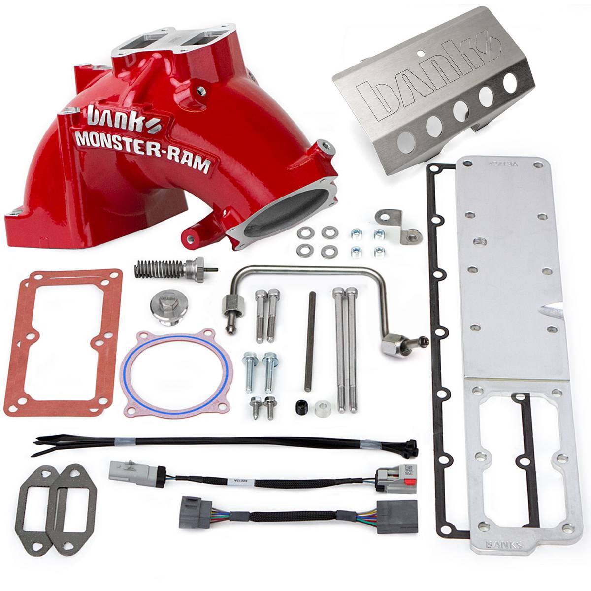 2019-2024 Ram 2500/3500 6.7L Cummins Red Gen 2 Monster Ram® Cold Air Intake System - High Performance Air Filter Upgrade for Diesel Trucks, Off-Road & Towing Applications