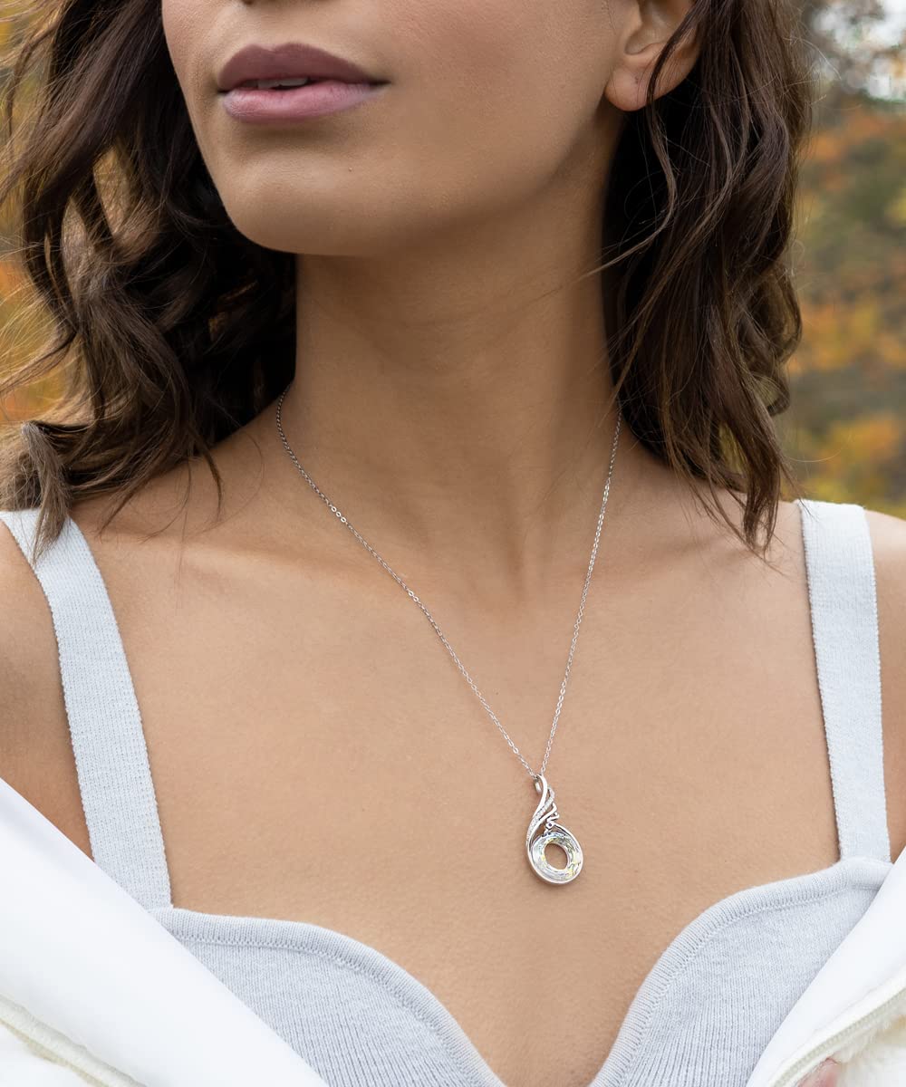 Exquisite Rising Phoenix Necklace for Women - Unique Christmas Gift for Wife, Anniversary & Special Occasions | Elegant Jewelry for Weddings, Date Nights & Romantic Moments