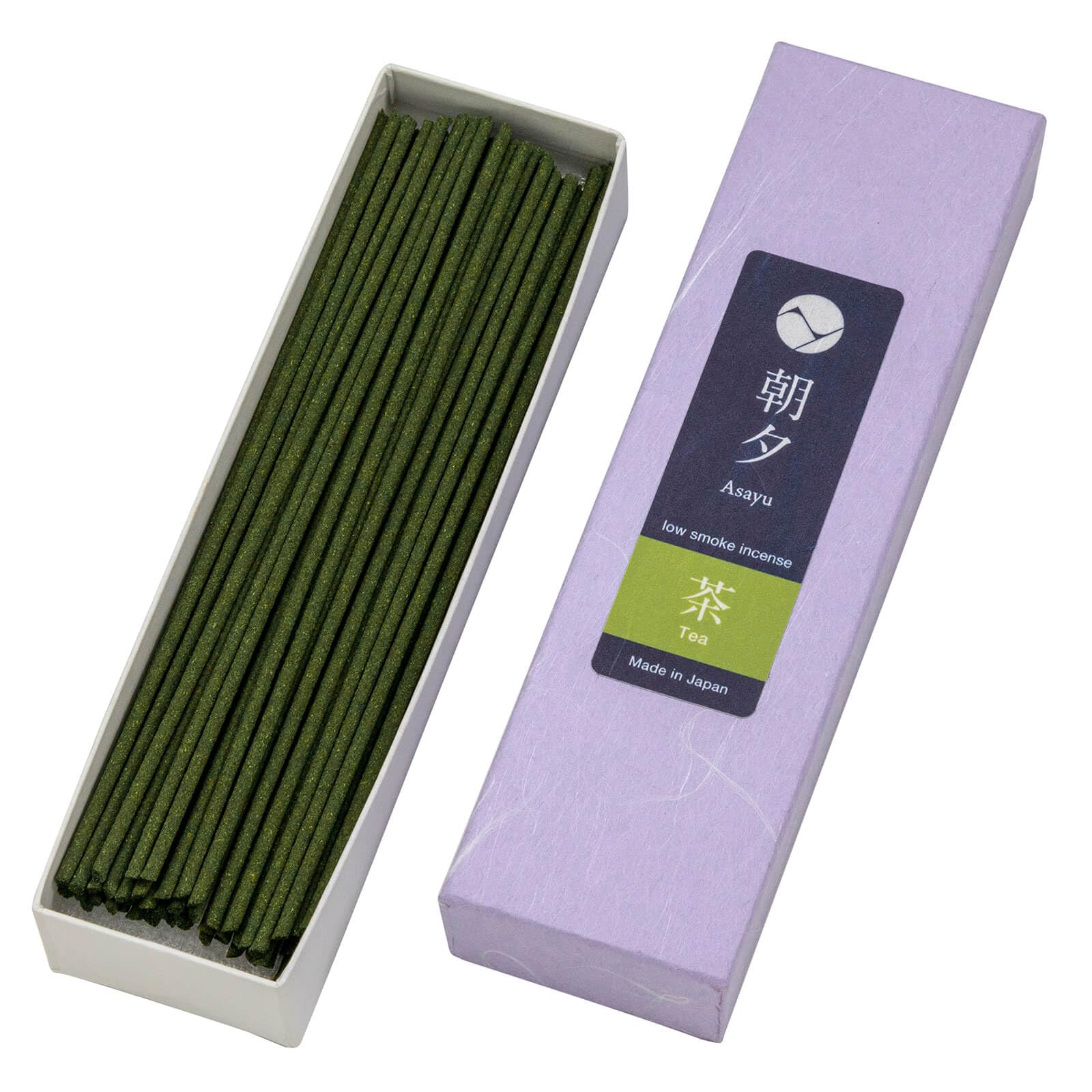 Premium Japanese Matcha Green Tea Incense Sticks - 20g Sample Size | 100% Natural, Low Smoke & Non-Toxic | Made in Japan | Perfect for Meditation, Yoga, Mindfulness & Home Relaxation | Morning Energy Boost & Stress Relief