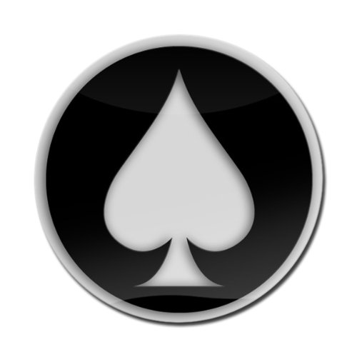 3D Magnetic Spade Grill Badge - 3