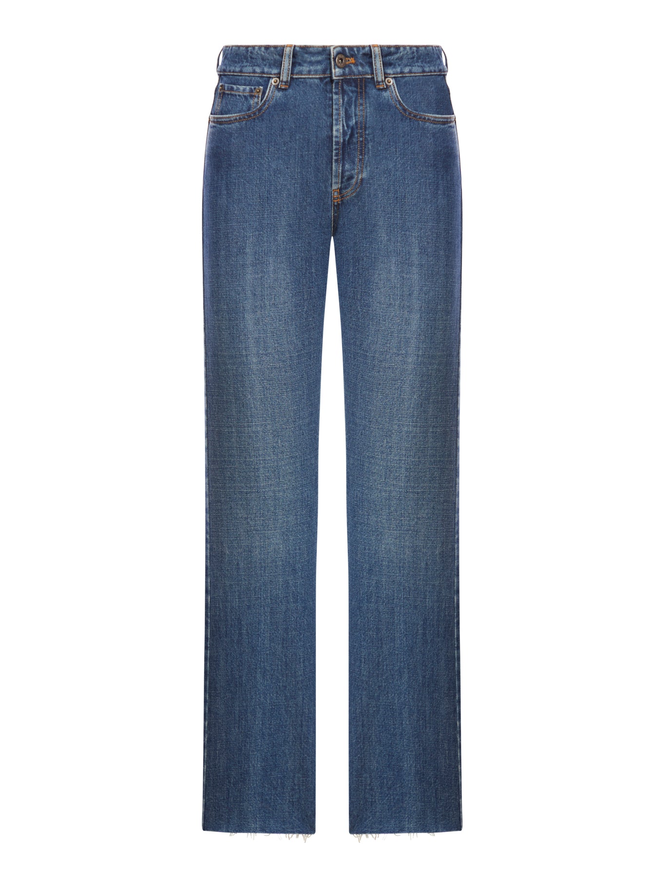 Stylish Five Pocket Jeans with Logo for Men & Women - Perfect for Casual Wear, Work & Everyday Outfits
