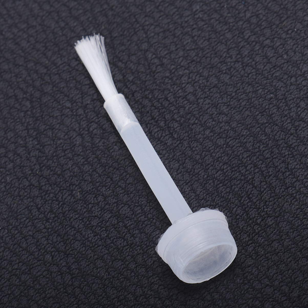 SOLUSTRE 100pcs Replacement Nail Brush Caps - Small Nail Art Brush Tips for Gel Polish, Acrylic Nails & Lipstick - Professional Salon & DIY Manicure Supplies for Home & Beauty Studio Use
