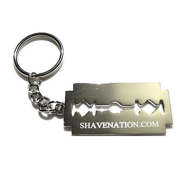 Premium Stainless Steel DE Razor Keychain - Compact & Durable Travel Shaving Accessory - Perfect for Men's Grooming On The Go, Camping & Business Trips