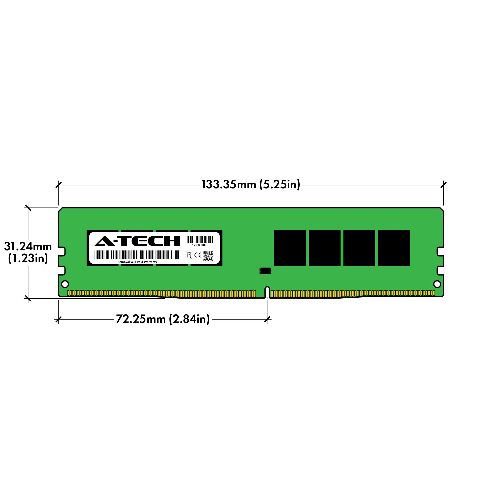 A-Tech 32GB (2 x 16GB) DDR4 2400MHz RAM Kit for ASUS Prime Z390-P Motherboard | PC4-19200 288-Pin UDIMM Memory Upgrade | Perfect for Gaming, Video Editing & Multitasking