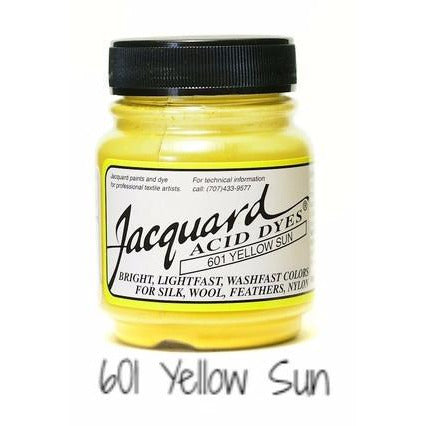 Premium Jacquard Acid Dyes - 1/2 oz (14g) Vibrant Fabric Dye for Silk, Wool & Nylon - Professional Textile Coloring for DIY, Tie-Dye & Fiber Arts Projects