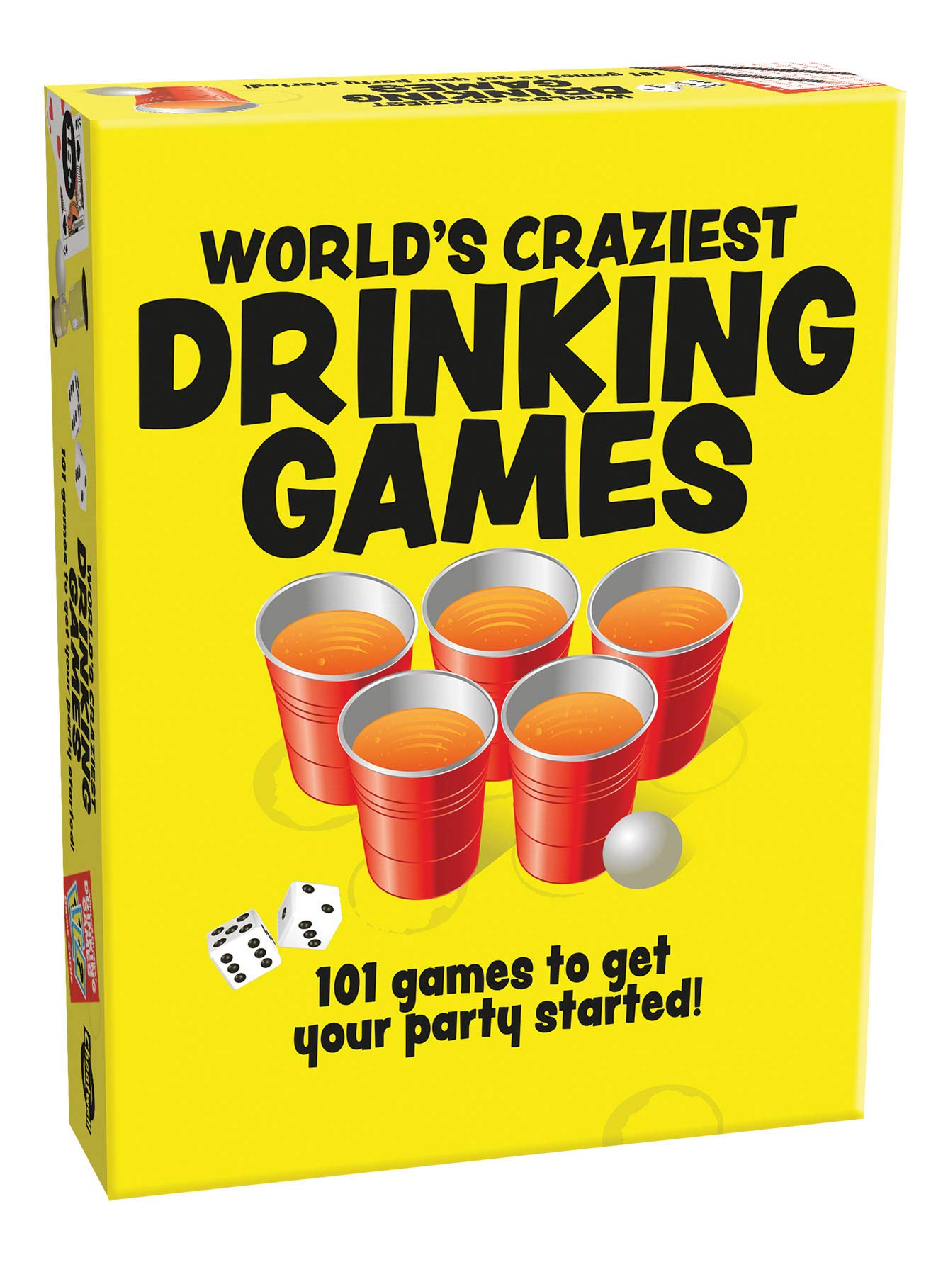 05232 World's Craziest Drinking Games - Fun Party Games for Adults, College Students & Friends - Perfect for Birthday Parties, Bachelor/Bachelorette Nights & Social Gatherings