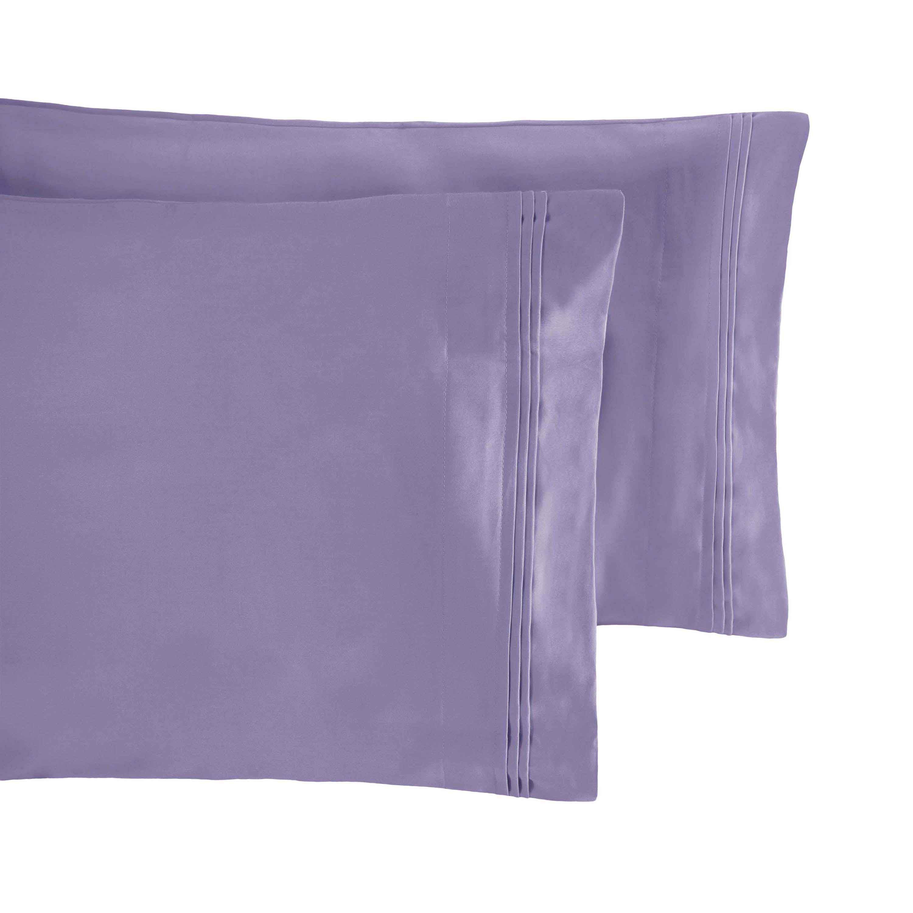 Premium 650 Thread Count Egyptian Cotton Pillowcase Set - Ultra Soft & Breathable for a Luxurious Sleep Experience | Perfect for Bedroom, Hotel, or Gift