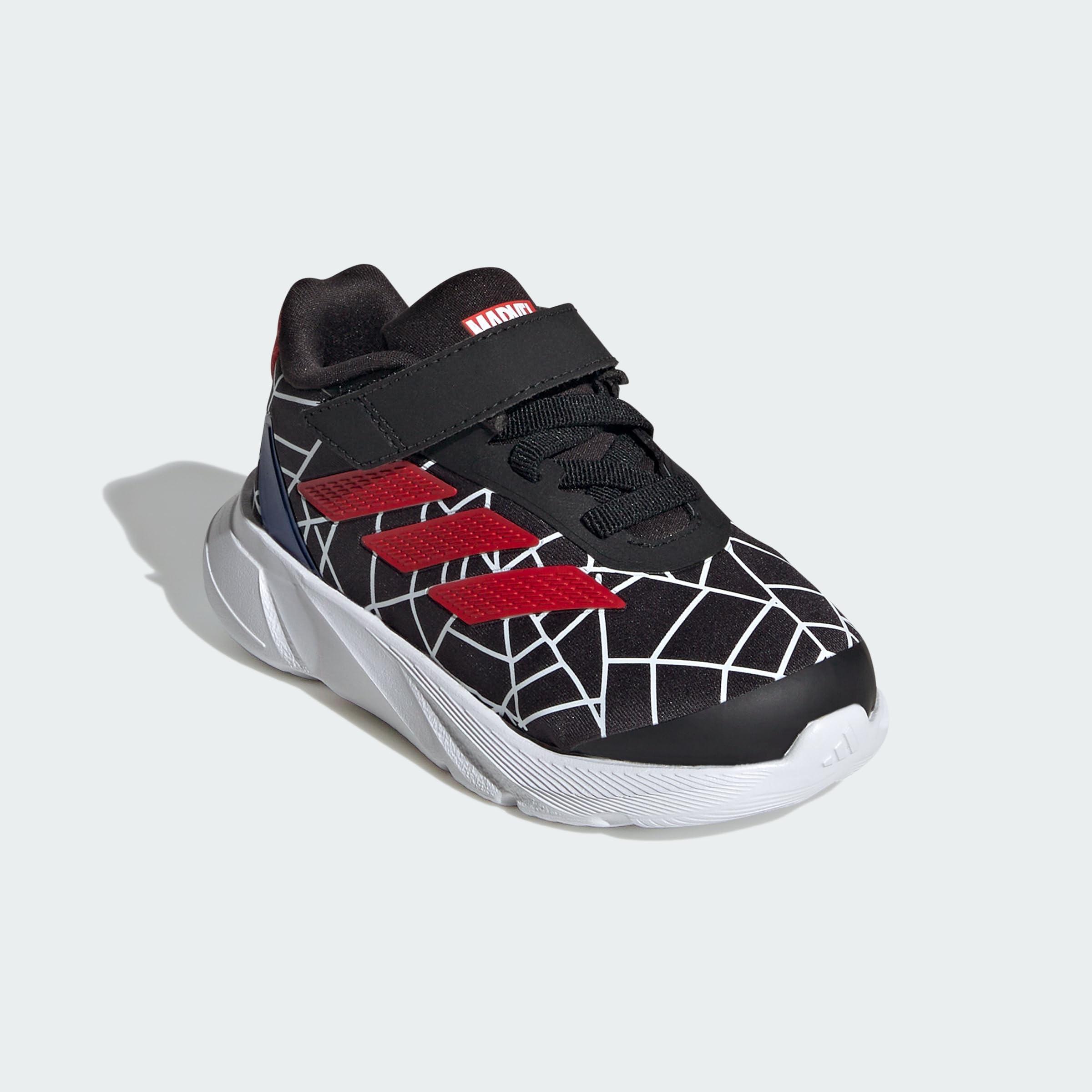 Adidas Unisex Kids Duramo Spider-Man EL K Running Shoes - Lightweight & Comfortable for School, Sports & Daily Activities