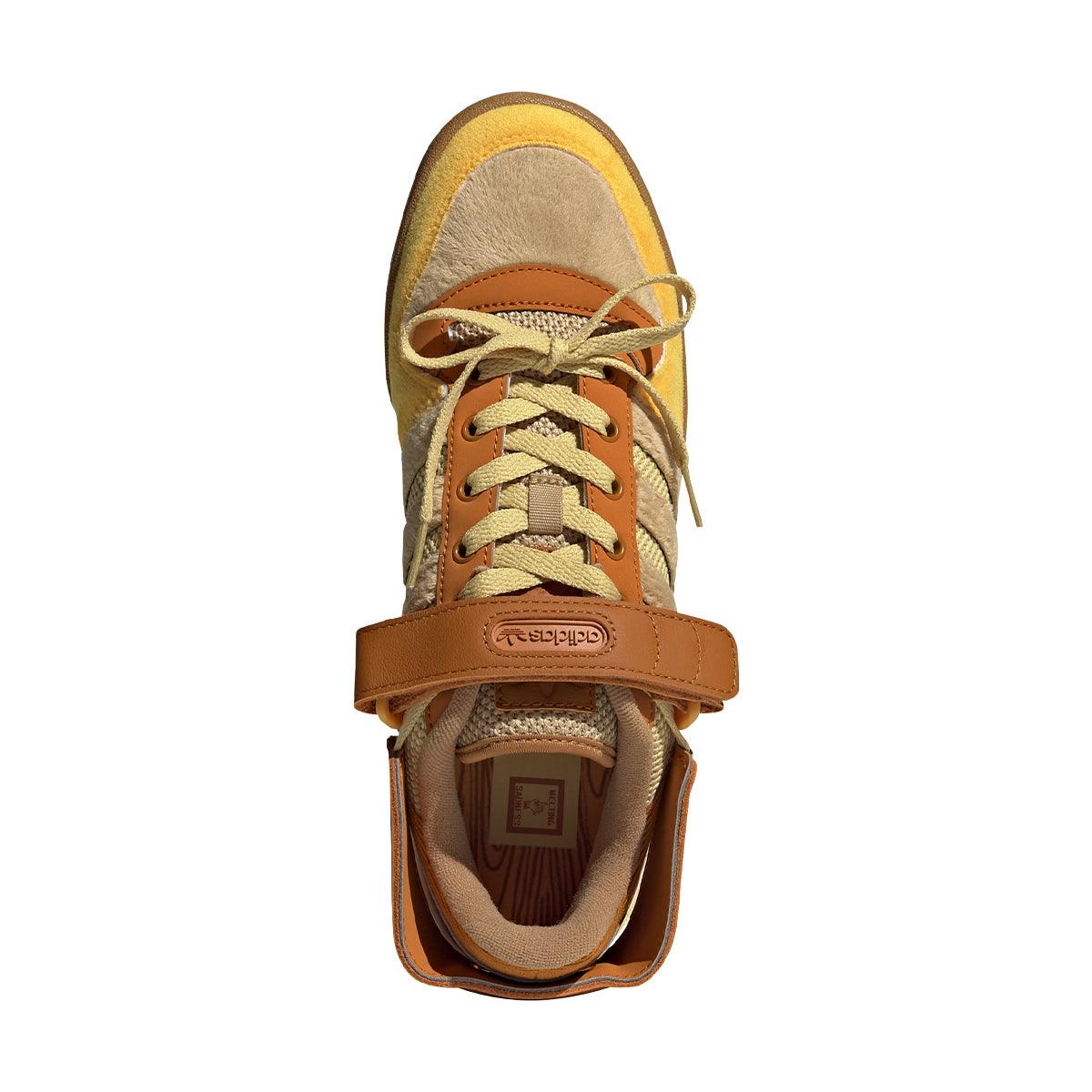 Melting Sadness Forum Exhibit Low Sneakers - 'Melting Theatre Messy' Style for Streetwear & Urban Fashion | Perfect for Casual Wear, Skateboarding & Artistic Events