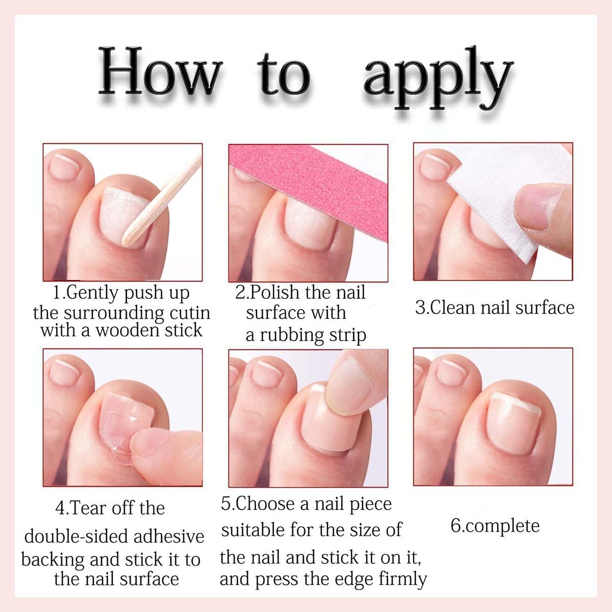 White Shell Pattern Press on Toe Nails - 24 Pcs Short Square Acrylic Fake Toenails for Women | Reusable Summer Pedicure Decorations | Perfect for Beach Vacations, Pool Parties & Nail Salon DIY