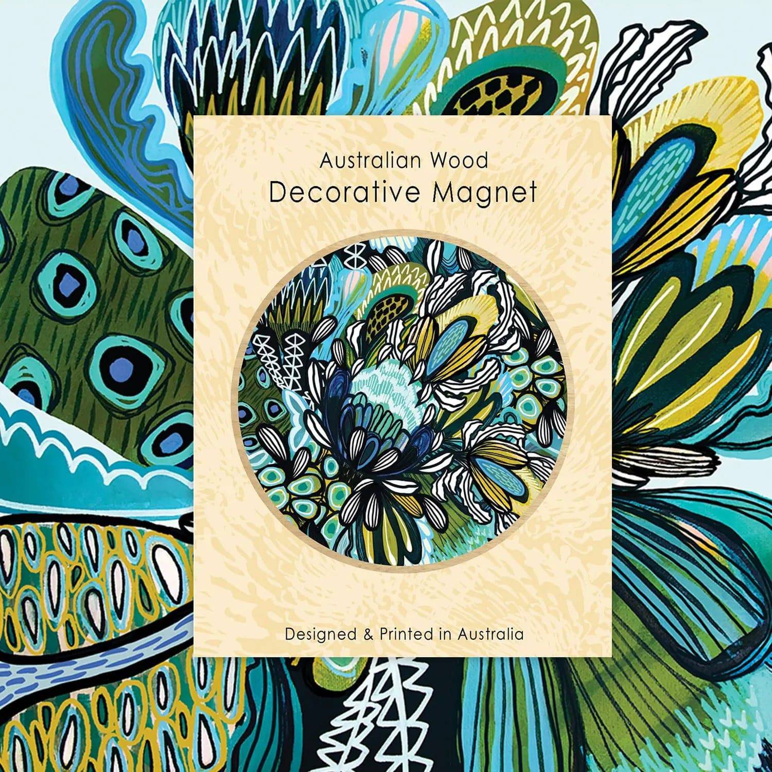 Azure Proteas Magnetic Gift Set with Greeting Card - Perfect for Birthdays, Anniversaries & Thank You Gifts