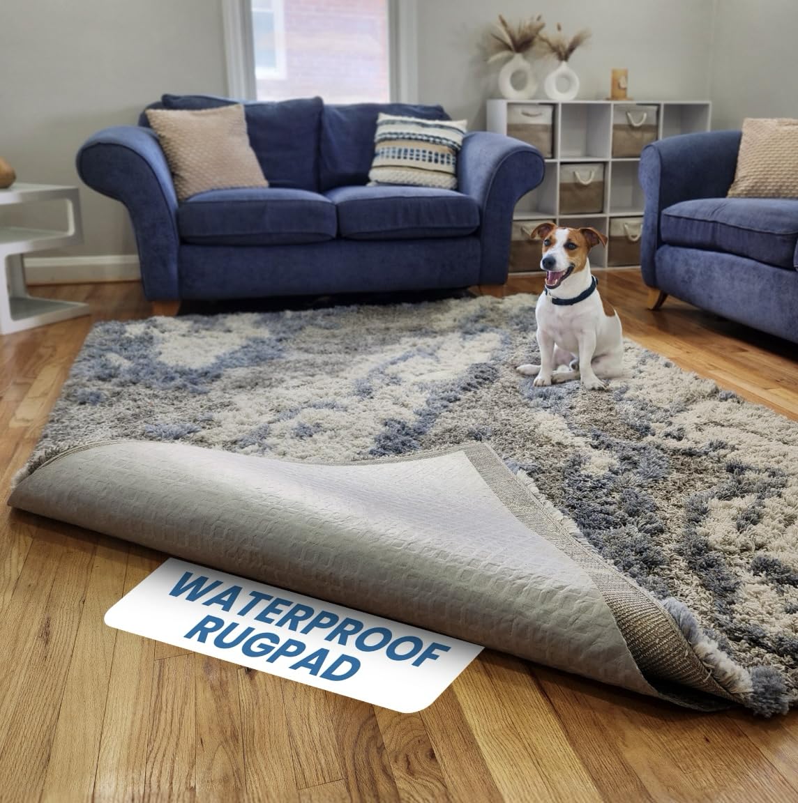 5x8 ft Waterproof Rug Pad - 1/8